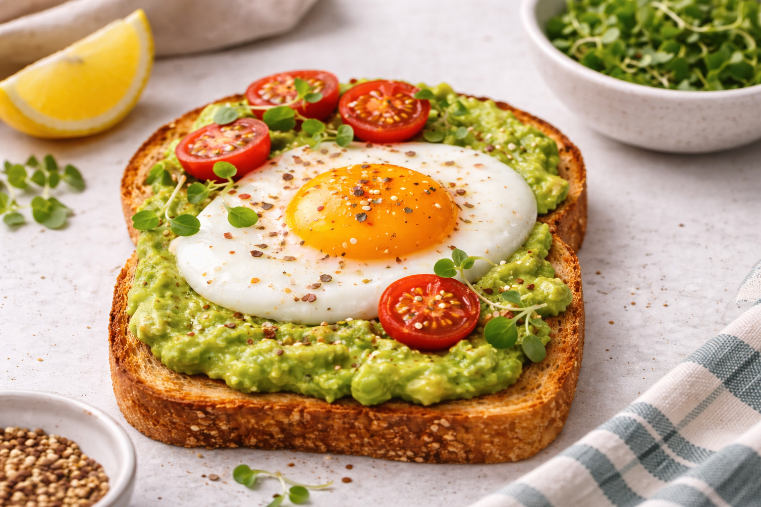 Avocado Egg Toast Recipe | Easy, Healthy & Delicious